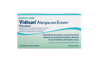 Vidisan Alergia com Ectoin Monodoses 30x0,5ml